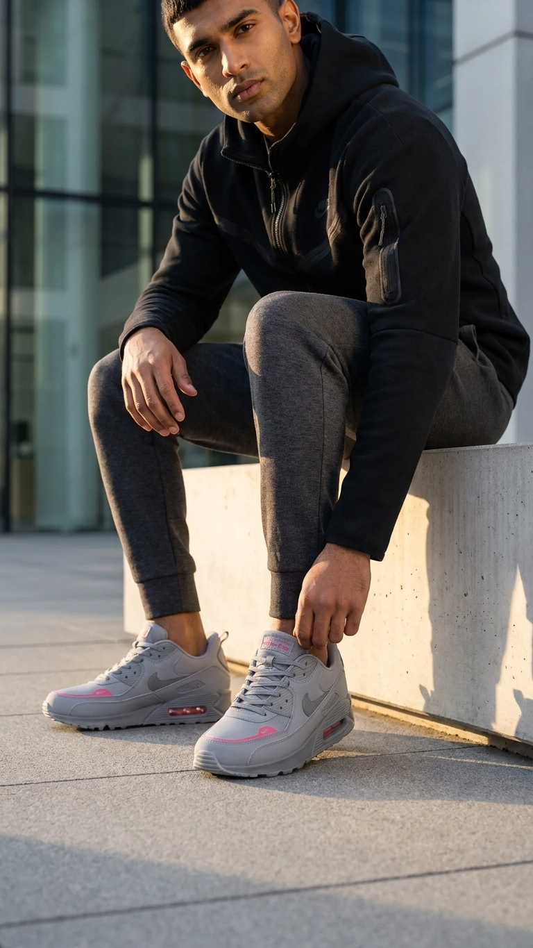 Nike Air Max 90 Surplus Wolf Grey Pink Salt