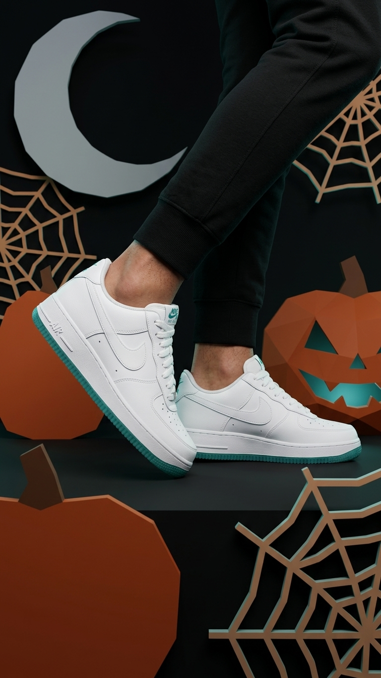 Nike Air Force 1 '07 'White Icy Blue