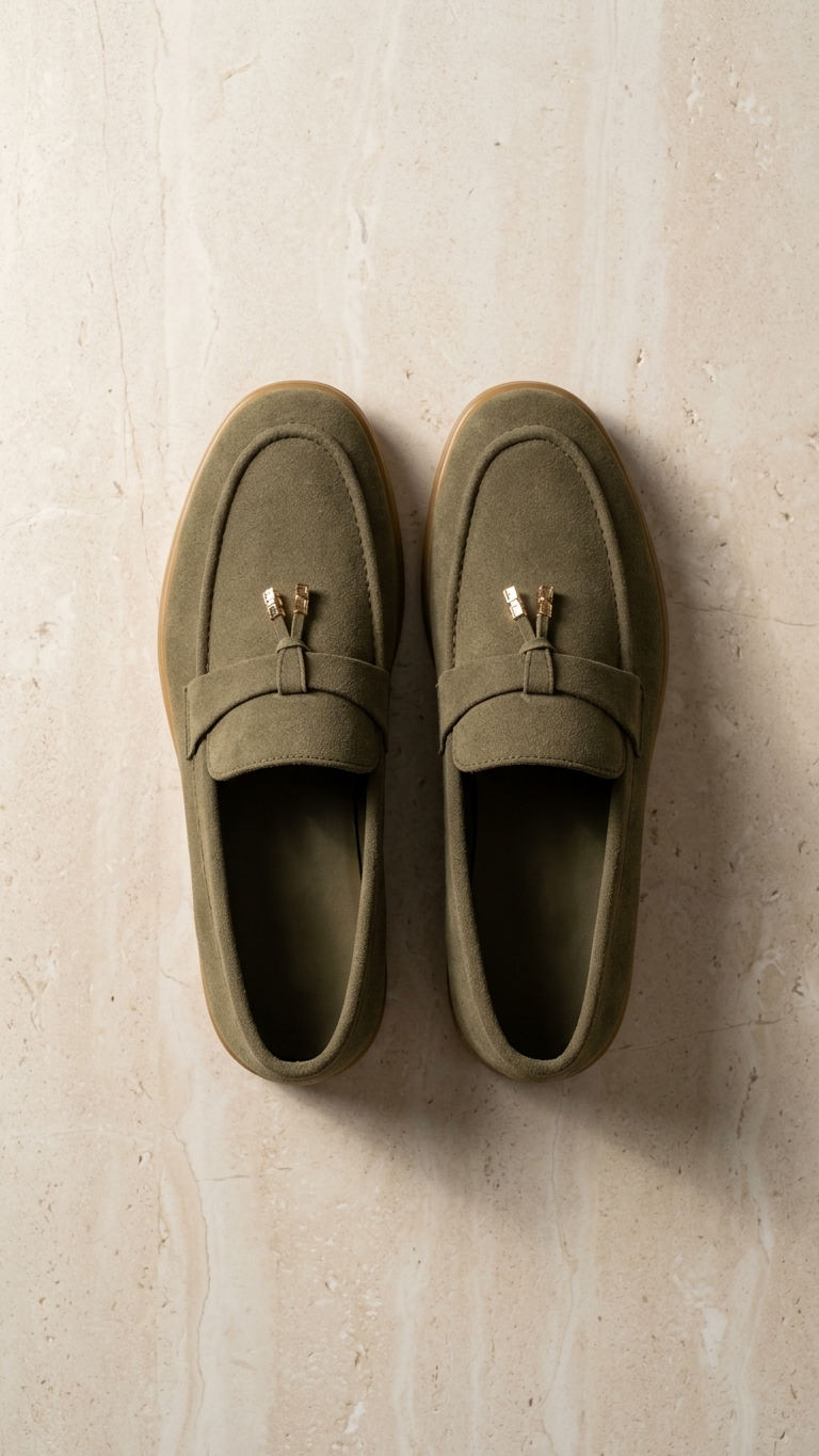 The Olive Tassel Loafer
