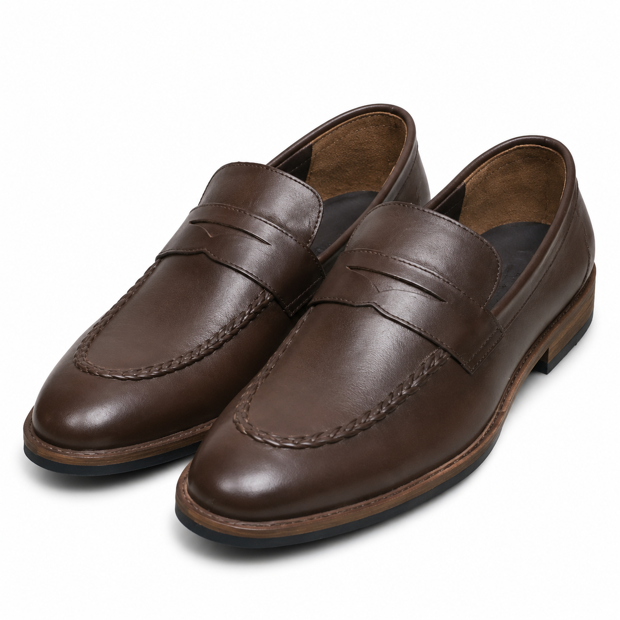 The Original Handmade Leather Penny Loafers for Men Premium Formal Slip On Shoes