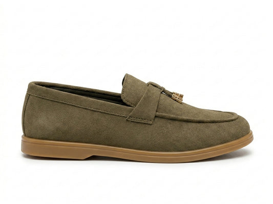The Olive Tassel Loafer