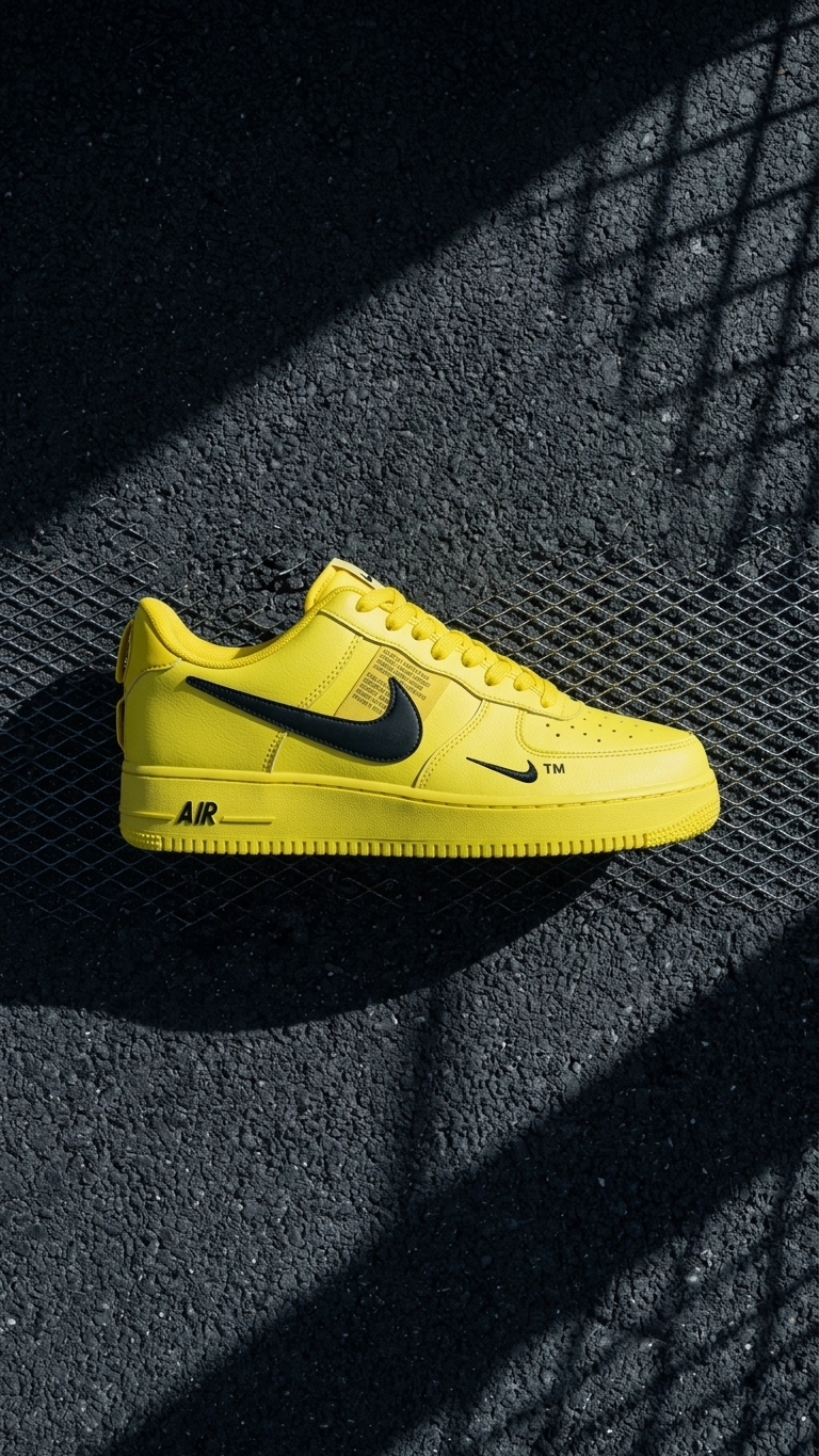 Air Force 1 Utility Yellow Colour
